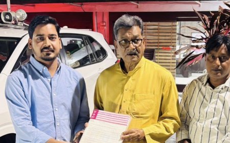 नारायणा ई-टेक्नो स्कूल की कथित अनियमितताओं का मामला विधानसभा तक पहुंचा, एनएसयूआई ने नेता प्रतिपक्ष को सौंपा ज्ञापन