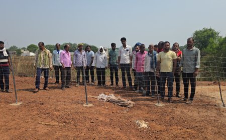 सीपत में कब्र मिटाकर फेंसिंग,ग्रामीण बोले - अब मुर्दे भी सुरक्षित नहीं...पढ़ें पूरी खबर