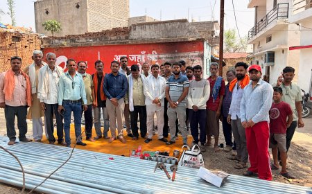मस्तूरी में जल व्यवस्था सुदृढ़ करने पाइपलाइन विस्तार का भूमि पूजन...क्षेत्र के निवासियों को लंबे समय से चली आ रही जल समस्या से मिलेगी राहत : चंद्रप्रकाश सूर्या