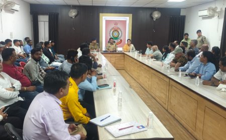 बिलासपुर पुलिस द्वारा करीब 110 होटल/लॉज/फार्महाउस संचालकों की मीटिंग लेकर ‘समाधान ऐप’ की जानकारी दी गई