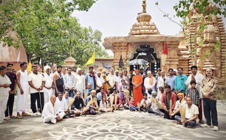 गंगा दशहरा महोत्सव सेवा, सत्संग एवं आत्मिक जागरण का दिव्य आयोजनभूलकहा आश्रम, धौराभाठा (बिल्हा बिलासपुर)