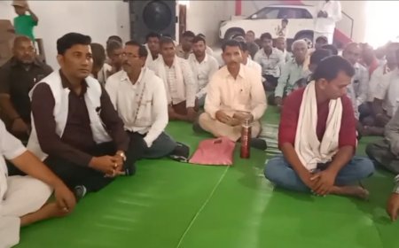कोड़ापुरी केन्द्र का वृहद बैठक साहू समाज का आज सम्पन्न हुआ