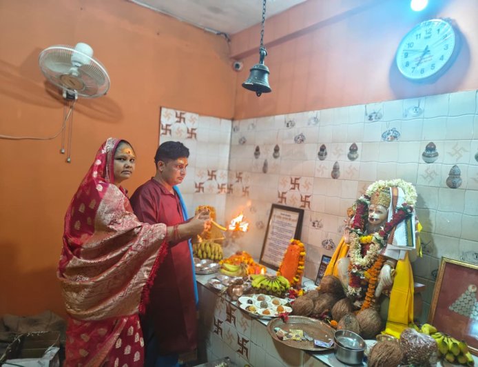 भीषण गर्मी में उमड़ा श्रद्धा का सैलाब, हॉफा में धूमधाम से मनाया गया नृसिंह जन्म उत्सव