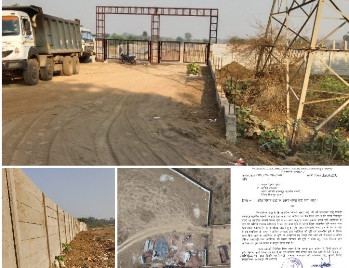 तहसीलदार के स्थगन आदेश की खुली अवहेलना! समलपुरी में शासकीय जमीन पर कब्जे और निर्माण का आरोप, पीड़िता बोली – “मेरी जमीन का रास्ता तक बंद कर दिया
