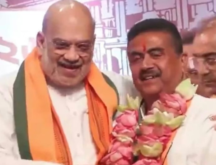 Bengal New CM Shubhendu शुभेंदु अधिकारी होंगे पश्चिम बंगाल के नए सीएम, अमित शाह का ऐलान