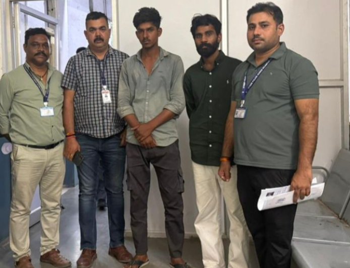 डिजिटल अरेस्ट के नाम पर 1 करोड़ की साइबर ठगी,राजस्थान से दो आरोपी गिरफ्तार