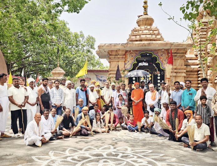 गंगा दशहरा महोत्सव सेवा, सत्संग एवं आत्मिक जागरण का दिव्य आयोजनभूलकहा आश्रम, धौराभाठा (बिल्हा बिलासपुर)