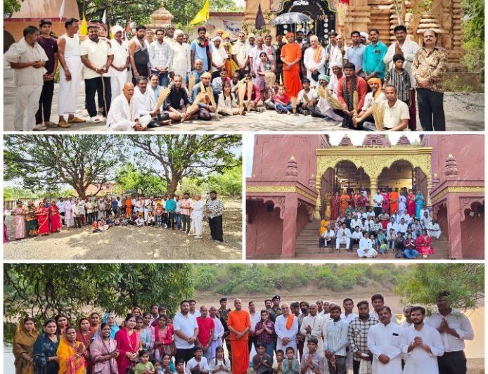 गंगा दशहरा महोत्सव में उमड़ा श्रद्धा का सागर, सेवा-सत्संग से गूंजा भूलकहा आश्रम