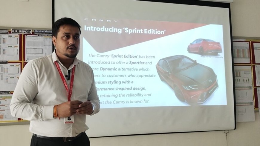 टोयोटा किर्लोस्कर मोटर ने बिलासपुर में विशेष क्षेत्रीय ड्राइव अनुभव के दौरान ऑल-न्यू कैमरी हाइब्रिड ईवी का किया प्रदर्शन