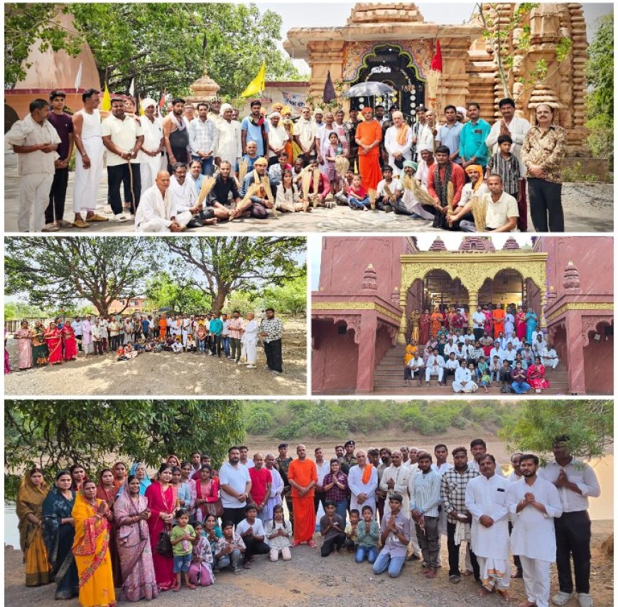 गंगा दशहरा महोत्सव में उमड़ा श्रद्धा का सागर, सेवा-सत्संग से गूंजा भूलकहा आश्रम