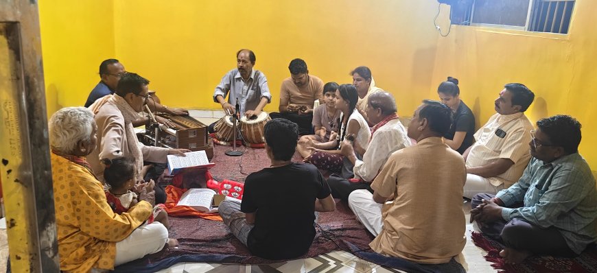 नौतपा में भीषण गर्मी पर भगवान नृसिंह नाथ मंदिर में भव्य मानस पाठ, भजन प्रसाद भंडारे का आयोजन संपन्न