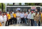 कांग्रेस नेता त्रिलोक श्रीवास के नेतृत्व में सैकड़ो कांग्रेस जन कलेक्टोरेंट घेराव में शामिल,, जिला कांग्रेस कमेटी