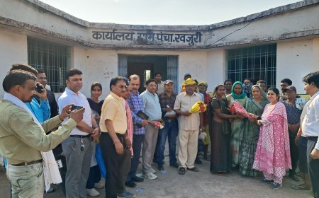 प्राकृतिक खेती अपनाने किसानों को किया प्रेरित
