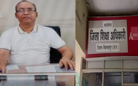 शिक्षा विभाग में बड़ी कार्रवाई,सहायक ग्रेड-02 विकास तिवारी निलंबित.