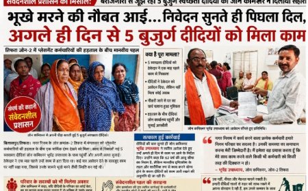 “रोटी का संकट लेकर पहुंचीं बुजुर्ग स्वच्छता दीदियां, जोन कमिश्नर ने दिखाई संवेदनशीलता; अगले ही दिन मिला काम
