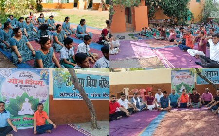 कृष्ण कुमार कौशिक ने दिया संदेश—योग अपनाएं, निरोगी जीवन पाएं