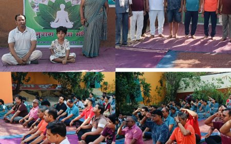 कृष्ण कुमार कौशिक ने दिया संदेश—योग अपनाएं, निरोगी जीवन पाएं