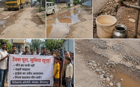 टैक्स पूरा, सुविधाएं शून्य! विवेकानंद कॉलोनी की बदहाली पर फूटा लोगों का गुस्सा, सड़क-पानी के लिए तरस रहे हजारों रहवासी