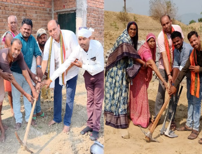 संजय राज के नेतृत्व में बोईदा पंचायत में विकास की नई पहचान, 7.50 लाख के कार्यों का शुभारंभ