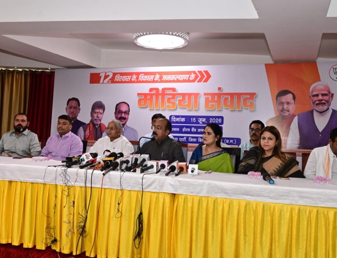 *प्रधानमंत्री मोदी के 12 वर्ष सेवा, सुशासन और विकास को समर्पित : उप मुख्यमंत्री श्री अरुण साव*