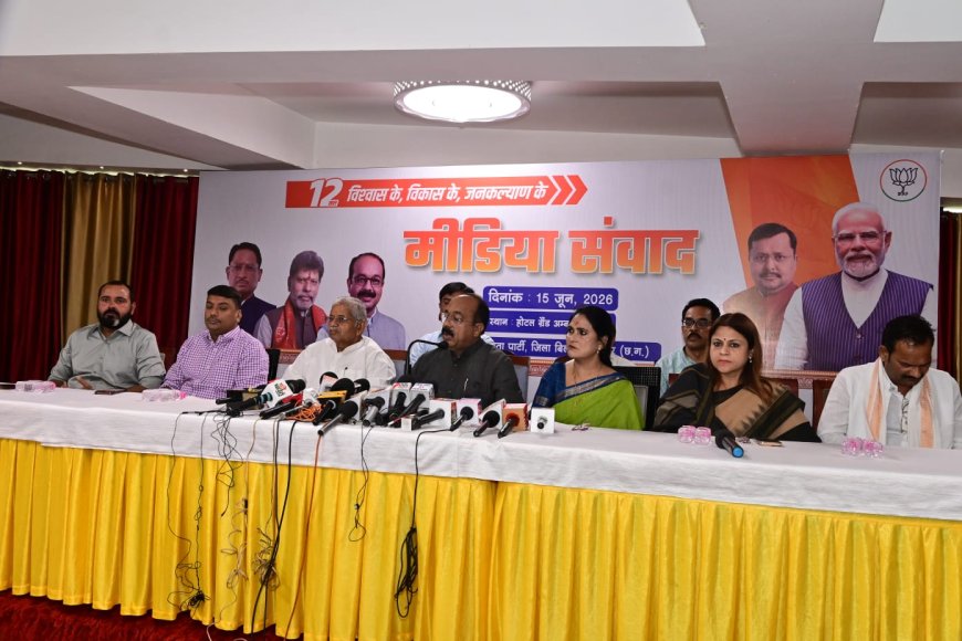 *प्रधानमंत्री मोदी के 12 वर्ष सेवा, सुशासन और विकास को समर्पित : उप मुख्यमंत्री श्री अरुण साव*