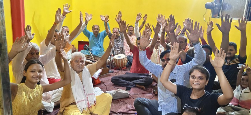 विनायक चतुर्थीव्रत और देवगुरु बृहस्पति पुष्य नक्षत्र के दुर्लभ संयोग पर नृसिंह मंदिर में भव्य अनुष्ठान संपन्न
