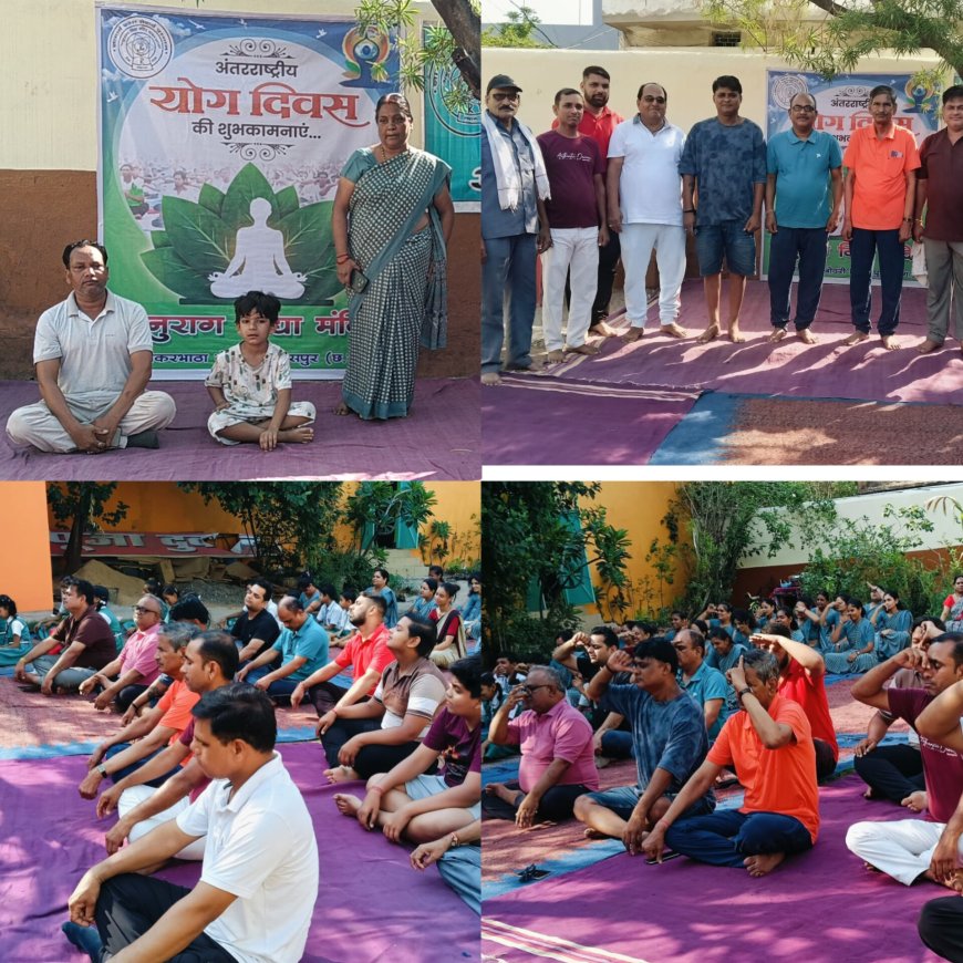 कृष्ण कुमार कौशिक ने दिया संदेश—योग अपनाएं, निरोगी जीवन पाएं