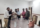 प्रखर पत्रकार महासंघ बिलासपुर की जिला स्तरीय बैठक संपन्न: पर्यावरण संरक्षण के लिए 'पर्यावरण माह' मनाने का निर्णय, संगठन में महिला पदाधिकारियों की नई नियुक्तियाँ
