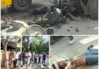 स्मार्ट रोड पर तेज रफ्तार कार का कहर: एक्टिवा सवार को मारी टक्कर, हालत गंभीर; कार में सवार चार नाबालिग छात्र पुलिस की जांच में