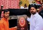 रुद्र सेना एवं अखिल भारतीय हिंदू परिषद के पदाधिकारियों ने लिया सत्यनारायण बाबा जी का आशीर्वाद