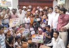 राम मंदिर मुद्दे पर गीतांजलि कौशिक के नेतृत्व में कांग्रेस का जोरदार हल्लाबोल