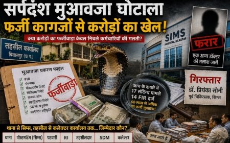 सर्पदंश मुआवजा घोटाला: क्या पूरे सिस्टम में हुई चूक या था संगठित फर्जीवाड़ा?