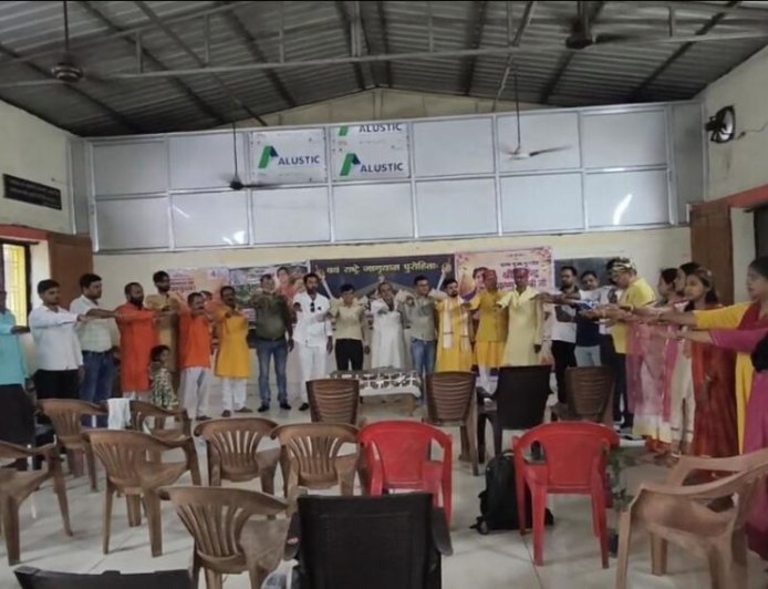 बेलतरा में बागेश्वर धाम सुंदरकांड मंडल की कोर कमेटी गठित, 21 सदस्यों ने ली राष्ट्र-धर्म सेवा की शपथ
