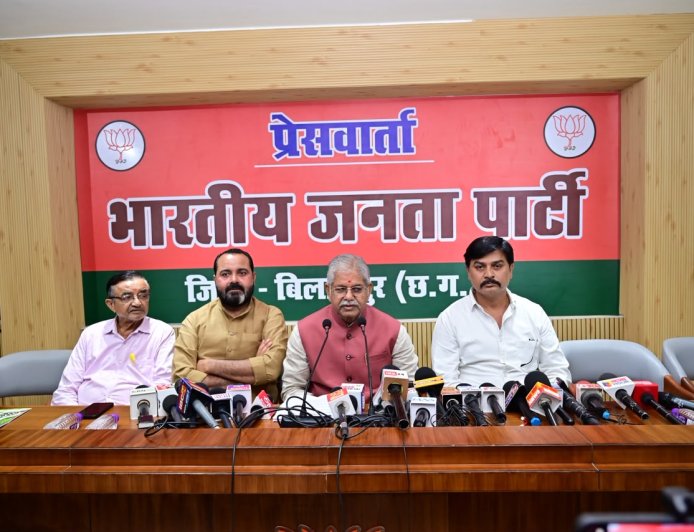 गुरु रविदास जयंती वर्ष पर भाजपा का समरसता संकल्प अभियान 29 जुलाई से, बिलासपुर में दी जानकारी