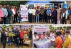 कोटा क्षेत्र में रोटरी ई-क्लब की बड़ी पहल: 1500 मच्छरदानियां और 500 क्लोरीन बोतलों का वितरण