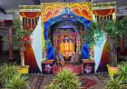 वेंकटेश मंदिर में 18 दिवसीय झूला महोत्सव शुरू, झूले पर विराजे भगवान