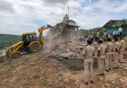 राजगढ़ में खाटू श्याम मंदिर पर चला बुलडोजर: 15 गांवों की आस्था बनाम सरकारी जमीन का विवाद