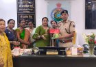 लायंस क्लब बिलासपुर वसुंधरा ने पुलिस ऑफीसरों को बांधी राखियां