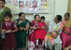 रक्षाबंधन की पूर्व संध्या पर लायंस क्लब बिलासपुर वसुंधरा ने स्पर्श कन्या नेत्रहीन शाला तिफरा में मनाया राखी का पर्व