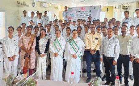 आयुर्वेदिक महाविद्यालय में पर्यावरण संरक्षण व आपदा प्रबंधन पर संगोष्ठी, विद्यार्थियों ने लिया जन-जागरण का संकल्प