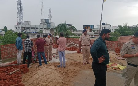 निर्माणाधीन मकान में करंट से दो राजमिस्त्रियों की मौत, सुरक्षा मानकों की जांच में जुटी पुलिस