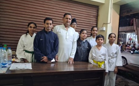 राष्ट्रीय कराटे प्रतियोगिता के लिए बिलासपुर के पांच खिलाड़ियों का चयन, हुगली में दिखाएंगे दम