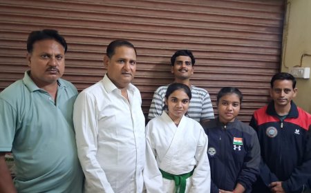बिलासपुर की इच्छा नेताम ने नेशनल कराते प्रतियोगिता में जीता कांस्य पदक