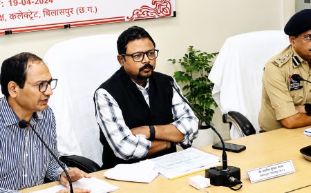 बिलासपुर में प्रभारी सचिव मनोज पिंगुआ ने ली समीक्षा बैठक, जैविक खेती व भू-जल संरक्षण पर दिए कड़े निर्देश