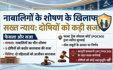 नाबालिग से देह व्यापार और गैंगरेप मामले में 2 महिलाओं सहित 5 दोषियों को अंतिम सांस तक उम्रकैद