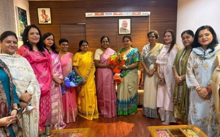 वानाथी श्रीनिवासन से मिलीं भाजपा महिला मोर्चा की राष्ट्रीय अध्यक्ष रूपकुमारी चौधरी, संगठनात्मक मजबूती पर हुई चर्चा