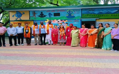 यूपी के प्राइमरी स्कूलों का दुनिया में बजा डंका: निपुण मॉडल देखने गाजियाबाद पहुंचे 5 देशों के 70 प्रतिनिधि