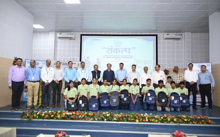 *एनटीपीसी सीपत में ‘संकल्प’ निःशुल्क कोचिंग कार्यक्रम का शुभारंभ, NEET और JEE की तैयारी के लिए 100 प्रतिभाशाली विद्यार्थियों को मिलेगी कोचिंग सुविधा*