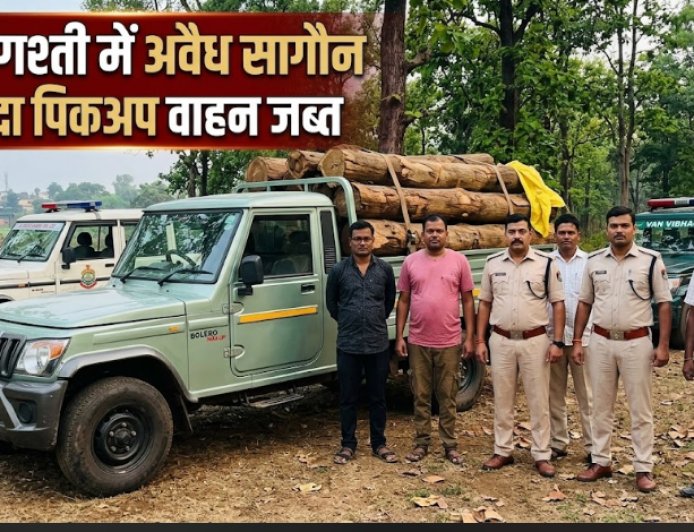 छत्तीसगढ़: मंत्री केदार कश्यप के निर्देश के बाद अलर्ट मोड पर वन विभाग, सागौन तस्करों पर कसा शिकंजा