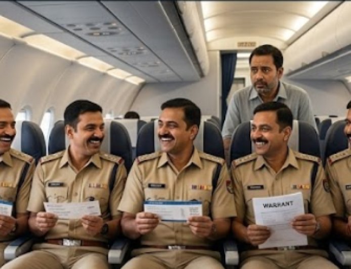 ट्रेन की अनुमति लेकर पीड़ित के खर्च पर उड़े हवाई जहाज: